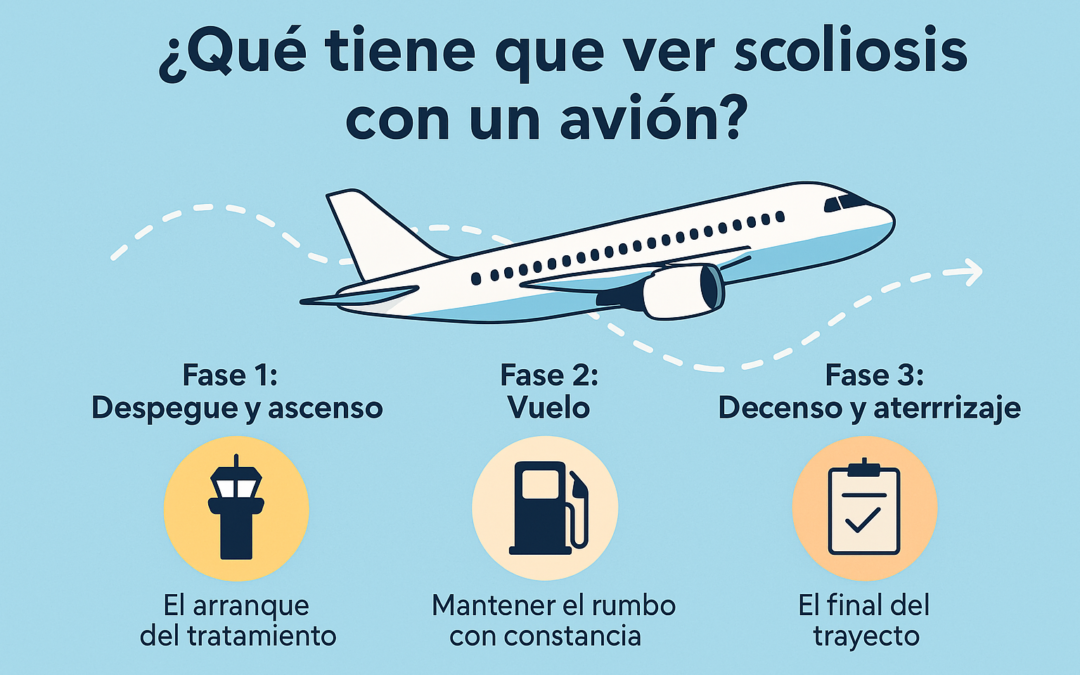 ✈️ ¿Qué tiene que ver la escoliosis con un avión? Así es como deberías afrontarla como padre