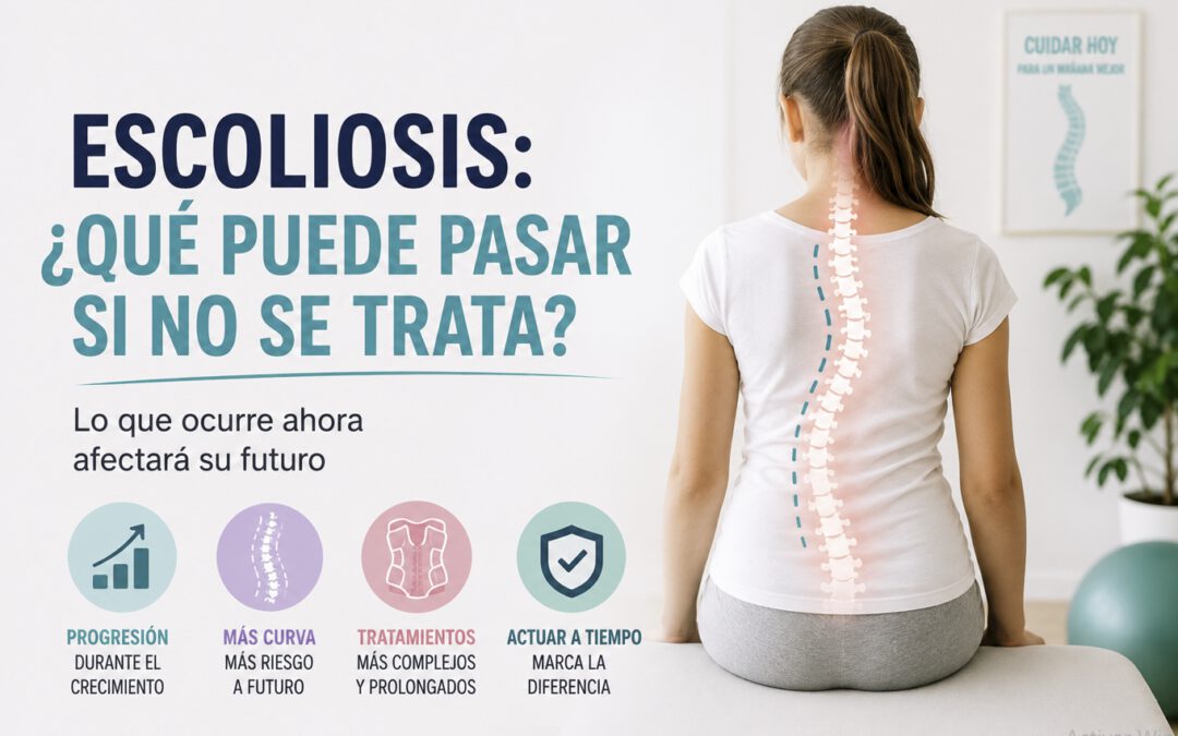 ¿Qué puede pasar si no se trata una escoliosis?